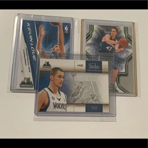 Lot of 3: Kevin Love Cards